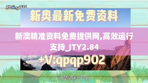 新澳精准资料免费提供网,高效运行支持_JTY2.84