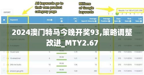 2024澳门特马今晚开奖93,策略调整改进_MTY2.67