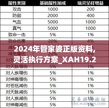 2024年管家婆正版资料,灵活执行方案_XAH19.29