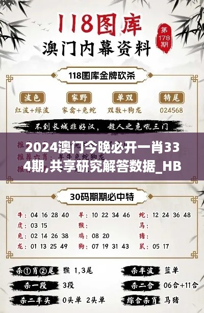 2024澳门今晚必开一肖334期,共享研究解答数据_HBV2.68