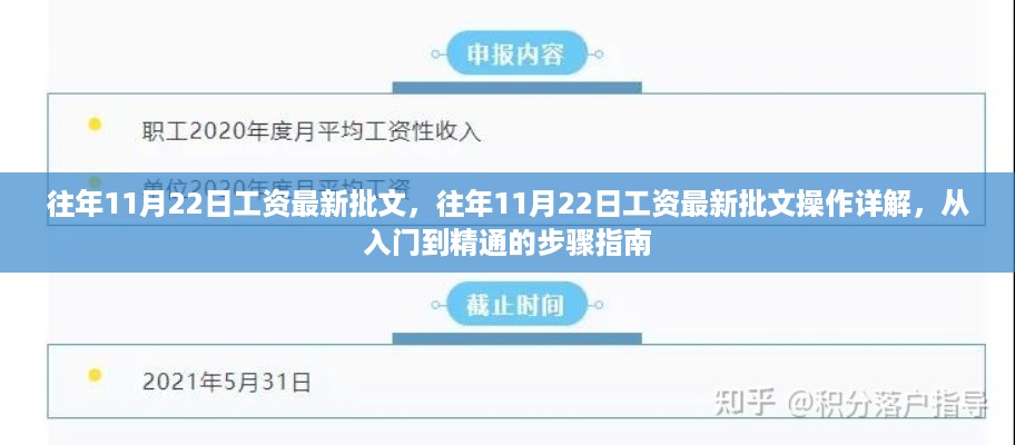 往年11月22日工资最新批文详解与操作指南，入门到精通的步骤标题为，往年工资批文详解，从入门到精通的操作指南（针对11月22日最新批文）