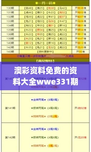 澳彩资料免费的资料大全wwe331期,实地验证实施_VUP4.79