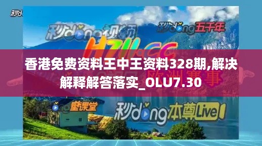 香港免费资料王中王资料328期,解决解释解答落实_OLU7.30