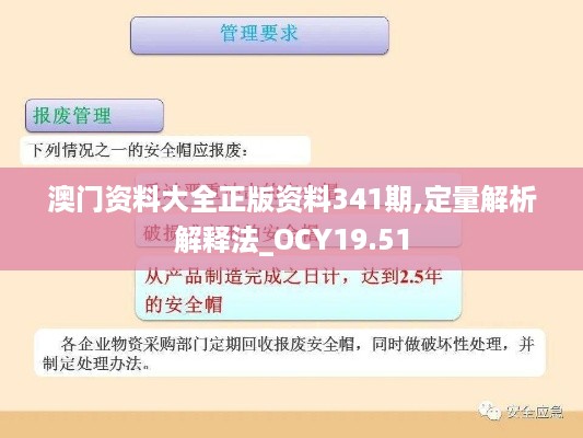 澳门资料大全正版资料341期,定量解析解释法_OCY19.51