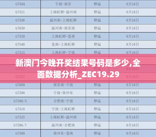 新澳门今晚开奖结果号码是多少,全面数据分析_ZEC19.29