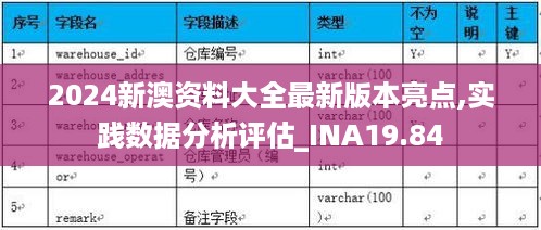 2024新澳资料大全最新版本亮点,实践数据分析评估_INA19.84