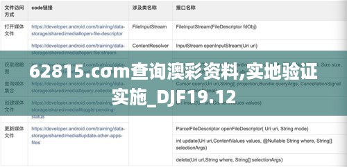 62815.cσm查询澳彩资料,实地验证实施_DJF19.12