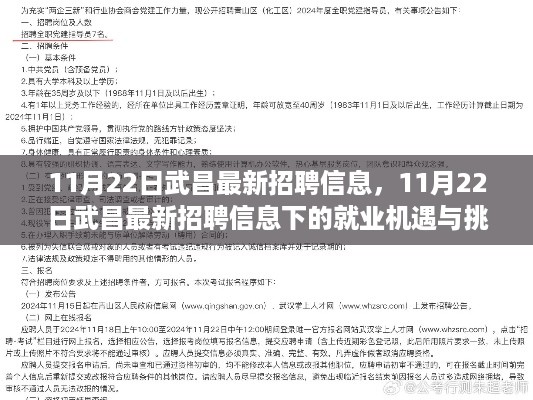 武昌最新招聘信息下的就业机遇与挑战