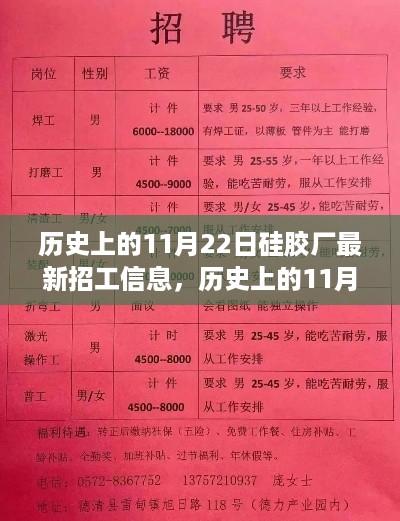 历史上的11月22日硅胶厂招工信息概览，最新招工信息一览表