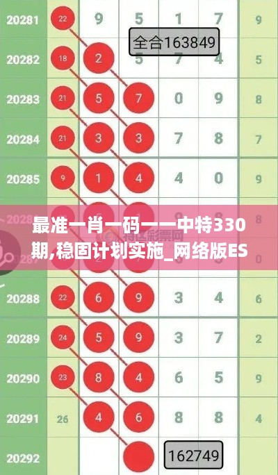 最准一肖一码一一中特330期,稳固计划实施_网络版ESU11.81