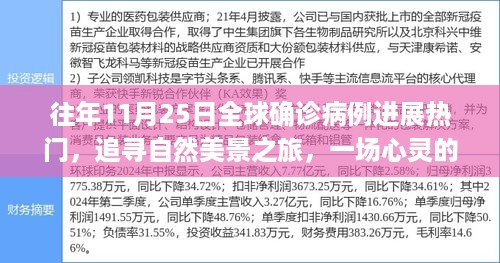 往年11月25日全球疫情进展与追寻自然美景之旅，心灵的远行与宁静的拥抱