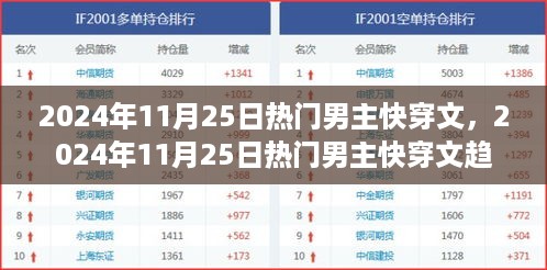 2024年11月25日热门男主快穿文趋势解析与推荐