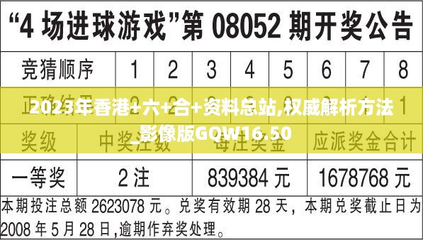 2023年香港+六+合+资料总站,权威解析方法_影像版GQW16.50