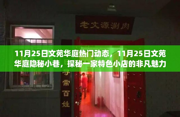 探秘文苑华庭隐秘小巷的特色小店非凡魅力——11月25日热门动态