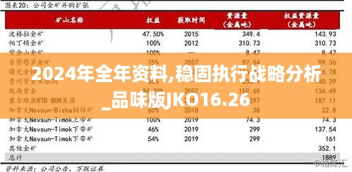 2024年全年资料,稳固执行战略分析_品味版JKO16.26