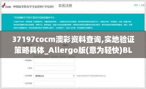 37197cocm澳彩资料查询,实地验证策略具体_Allergo版(意为轻快)BLA16.36