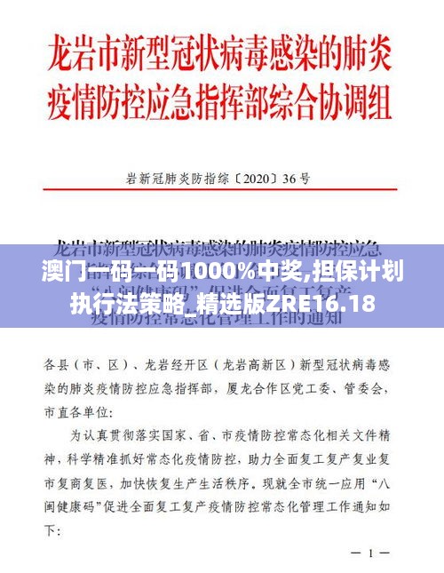 澳门一码一码1000%中奖,担保计划执行法策略_精选版ZRE16.18