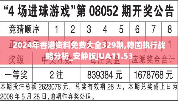 2024年香港资料免费大全329期,稳固执行战略分析_安静版JUA11.53