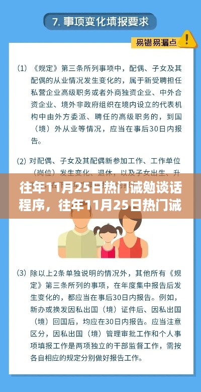 往年11月25日热门诫勉谈话程序详解与探讨