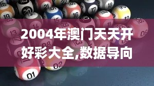 2004年澳门天天开好彩大全,数据导向计划_乐享版KCW19.29