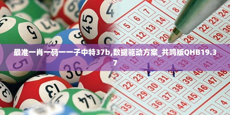 最准一肖一码一一子中特37b,数据驱动方案_共鸣版QHB19.37