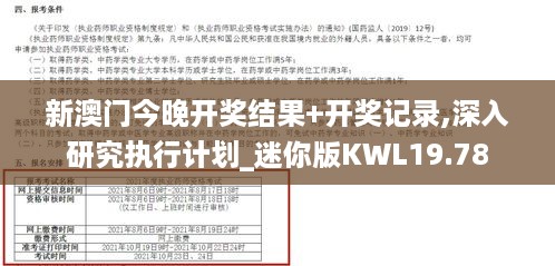 新澳门今晚开奖结果+开奖记录,深入研究执行计划_迷你版KWL19.78