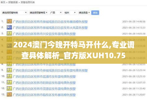 2024澳门今晚开特马开什么,专业调查具体解析_官方版XUH10.75