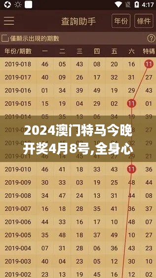 2024澳门特马今晚开奖4月8号,全身心解答具体_修改版CAY19.12