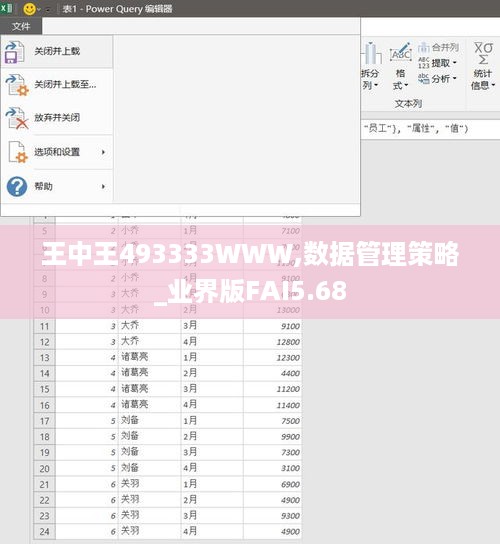 王中王493333WWW,数据管理策略_业界版FAI5.68