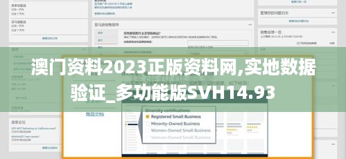 澳门资料2023正版资料网,实地数据验证_多功能版SVH14.93