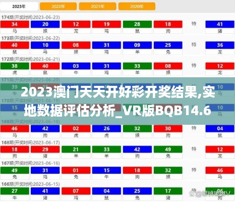 2023澳门天天开好彩开奖结果,实地数据评估分析_VR版BQB14.64