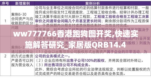 ww777766香港跑狗图开奖,快速实施解答研究_家居版QRB14.4