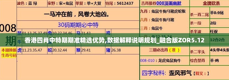 香港四肖中特期期准精选优势,数据解释说明规划_融合版ZOR5.12