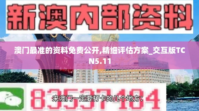 澳门最准的资料免费公开,精细评估方案_交互版TCN5.11