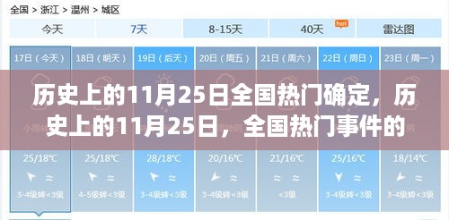 历史上的11月25日，全国热门事件的定格时刻回顾