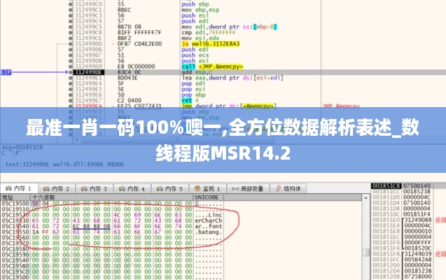 最准一肖一码100%噢一,全方位数据解析表述_数线程版MSR14.2