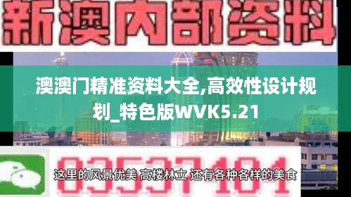 澳澳门精准资料大全,高效性设计规划_特色版WVK5.21