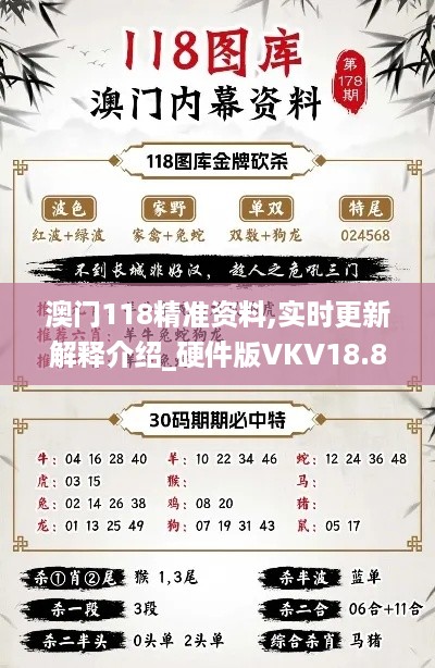 澳门118精准资料,实时更新解释介绍_硬件版VKV18.8