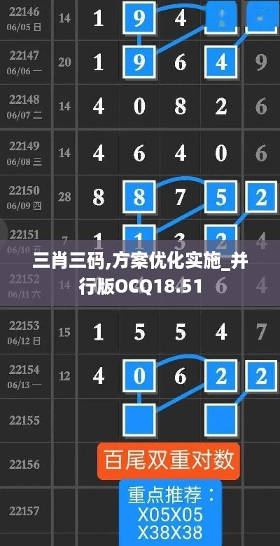 三肖三码,方案优化实施_并行版OCQ18.51