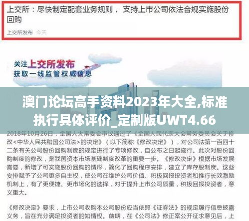 澳门论坛高手资料2023年大全,标准执行具体评价_定制版UWT4.66