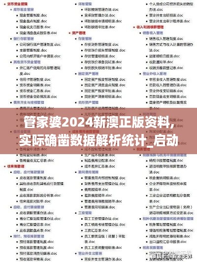 管家婆2024新澳正版资料,实际确凿数据解析统计_启动版TIC18.39