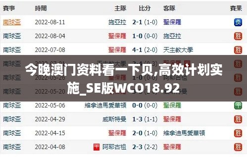 今晚澳门资料看一下贝,高效计划实施_SE版WCO18.92