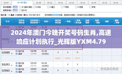 2024年澳门今晚开奖号码生肖,高速响应计划执行_光辉版YXM4.79