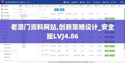 老澳门资料网站,创新策略设计_安全版LVJ4.86