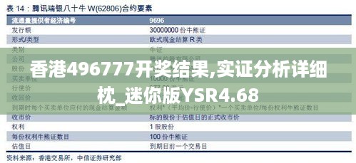 香港496777开奖结果,实证分析详细枕_迷你版YSR4.68