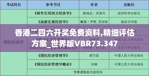 香港二四六开奖免费资料,精细评估方案_世界版VBR73.347