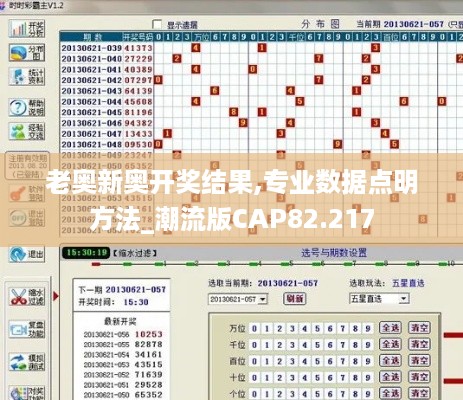 老奥新奥开奖结果,专业数据点明方法_潮流版CAP82.217