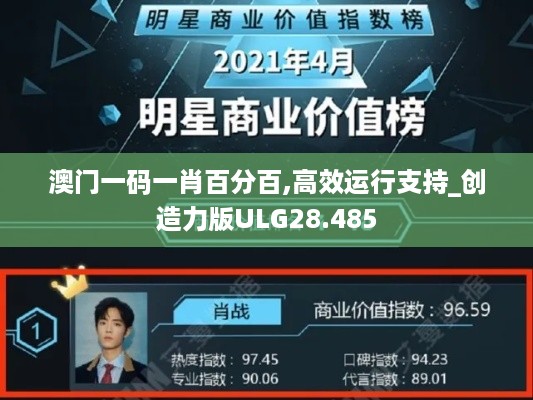 澳门一码一肖百分百,高效运行支持_创造力版ULG28.485