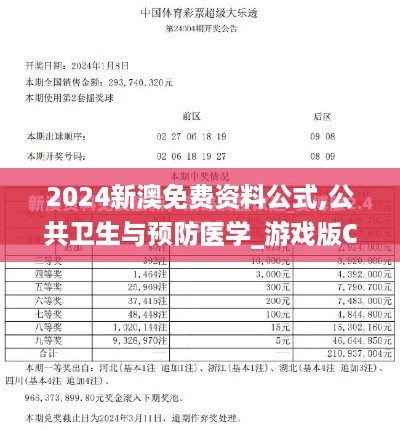 2024新澳免费资料公式,公共卫生与预防医学_游戏版CSG82.836