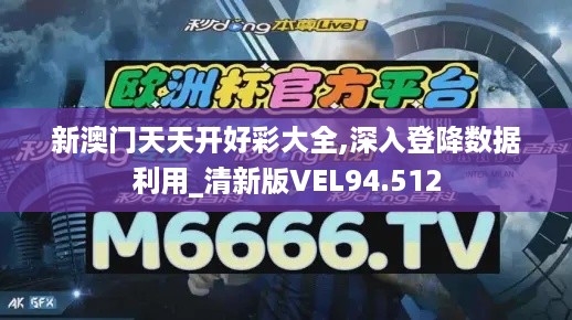 新澳门天天开好彩大全,深入登降数据利用_清新版VEL94.512